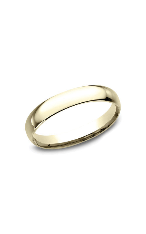 Benchmark Men's and Ladies 14k Yellow Gold 3mm Light Comfort Fit Wedding Band - Size 7 - LCF13014KY07