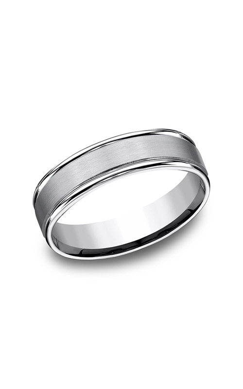 Benchmark Men's Cobalt Chrome 6mm Band - Size 10 - RECF7602SCC10