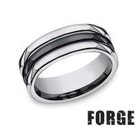 Benchmark Men's 8.5MM Tungsten/Ceramic Band RECF78862C