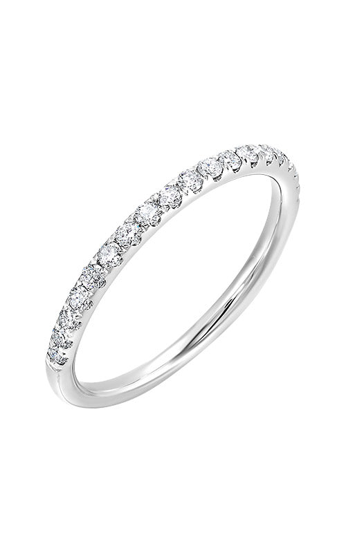 Albert's 14k White Gold 1/4ctw Diamond Band BDMP83001/25-4WC