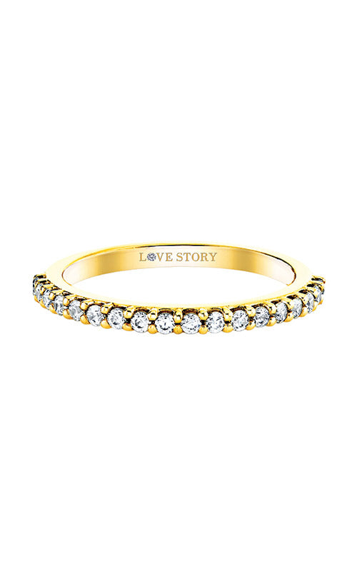 Albert's 14k Yellow Gold .25ctw Diamond Band L9221-W40