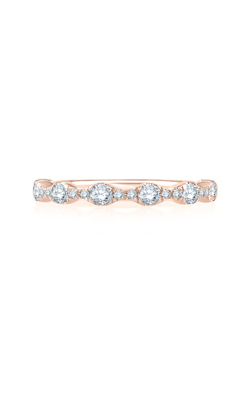Ajaffe Women's Pave Wedding Band