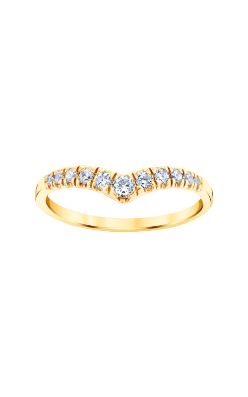 Albert's 14k Yellow Gold 1/4ctw Diamond Wedding Band 4214650254Y