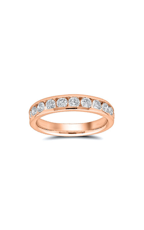 Albert`s 14k Rose Gold 1ctw Diamond Wedding Band 4310621004P