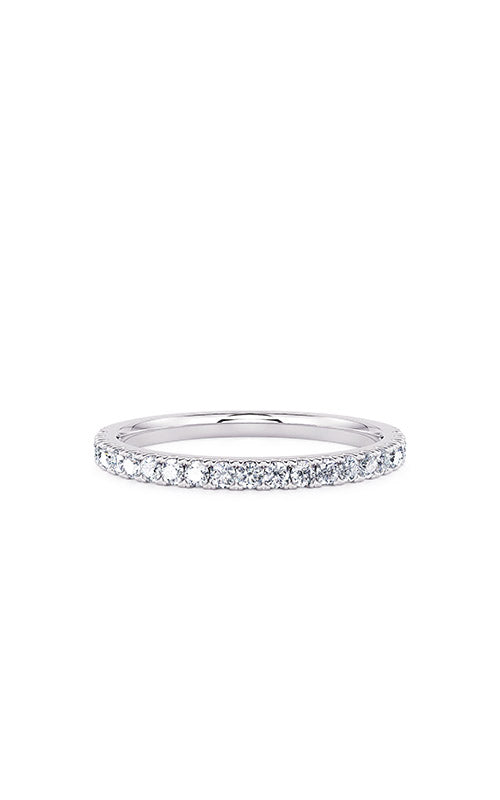 Albert's 14k White Gold .25ctw Round Diamond Wedding Band B10014-HW022A