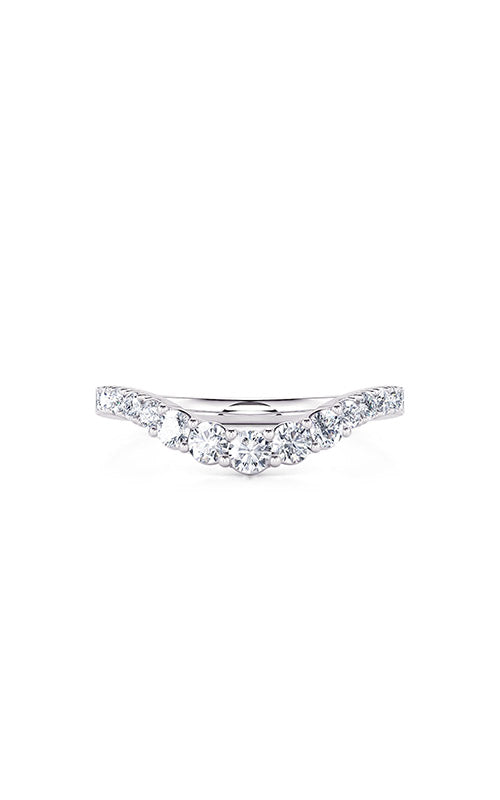 Albert's 14k White Gold .37ctw Diamond Band B2242-14W
