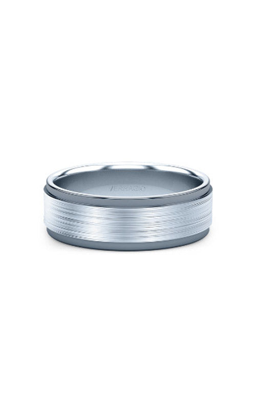 Verragio Men`s White Gold Band VWS-204-7