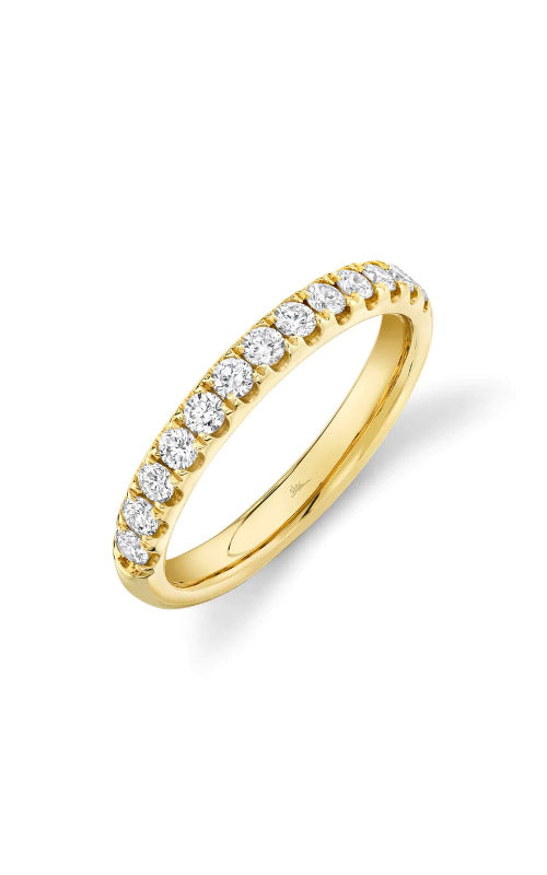Shy Creation 14k Yellow Gold .55ctw Diamond Band SC22004432