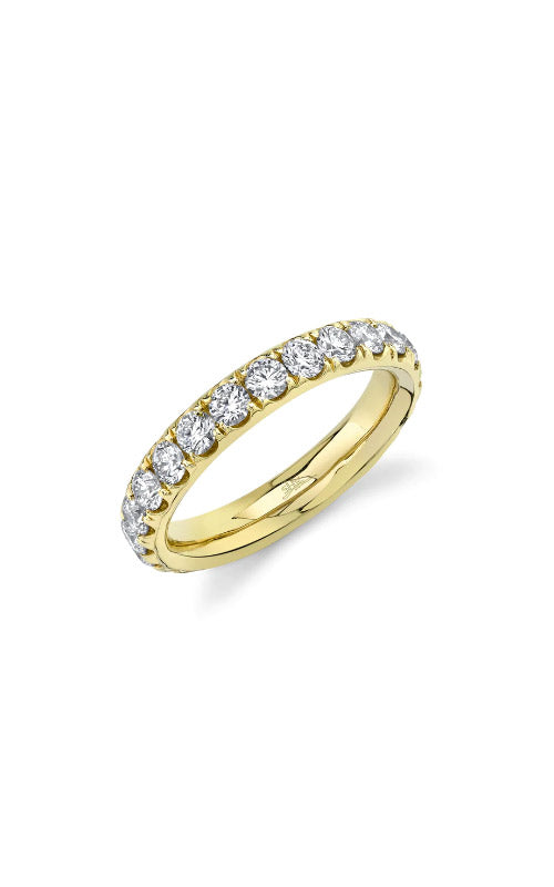 Shy Creation 14k Yellow Gold 2ctw Eternity Diamond Band SC22005397EZ7