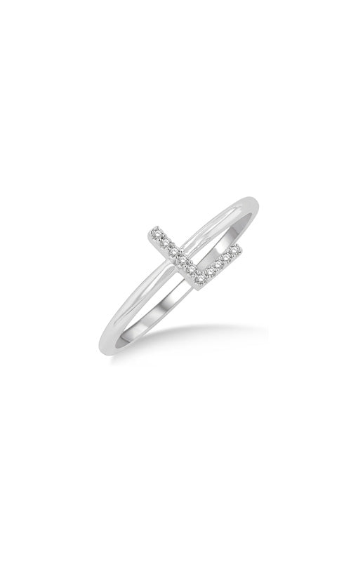 Albert's 10K White Gold Diamond Ring