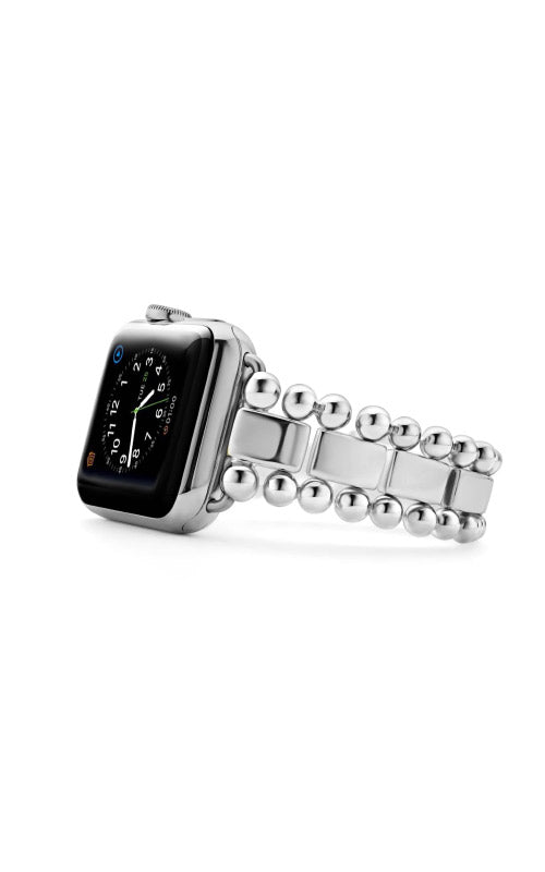 Lagos Smart Caviar Sterling Silver 38-45mm Watch Bracelet 12-90001-7