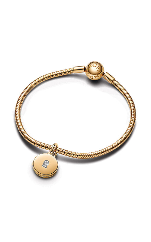 Pandora Openable & Engravable Love Locket Dangle Charm