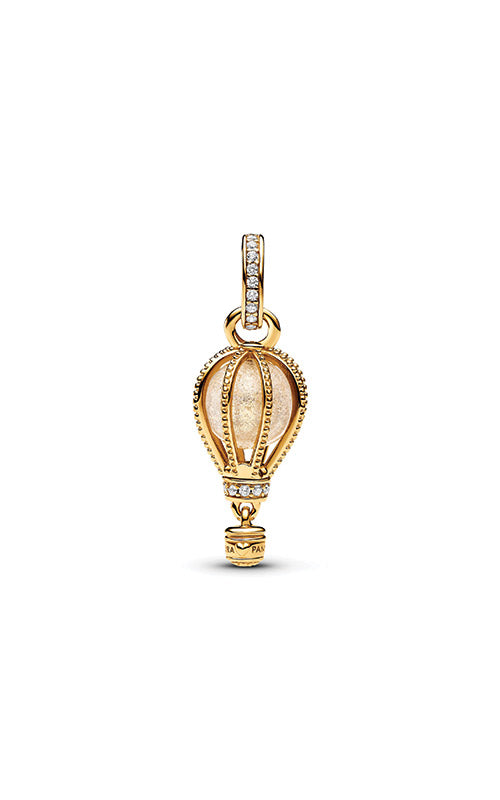 Pandora Sparkling Clear Hot Air Balloon Dangle Charm