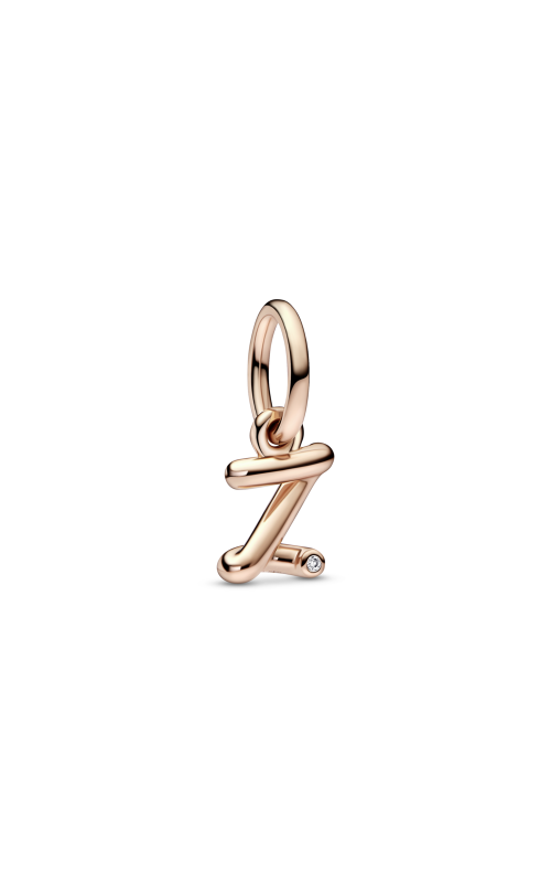 Pandora Letter z Script Alphabet Dangle Charm 782457C01 - FINAL SALE