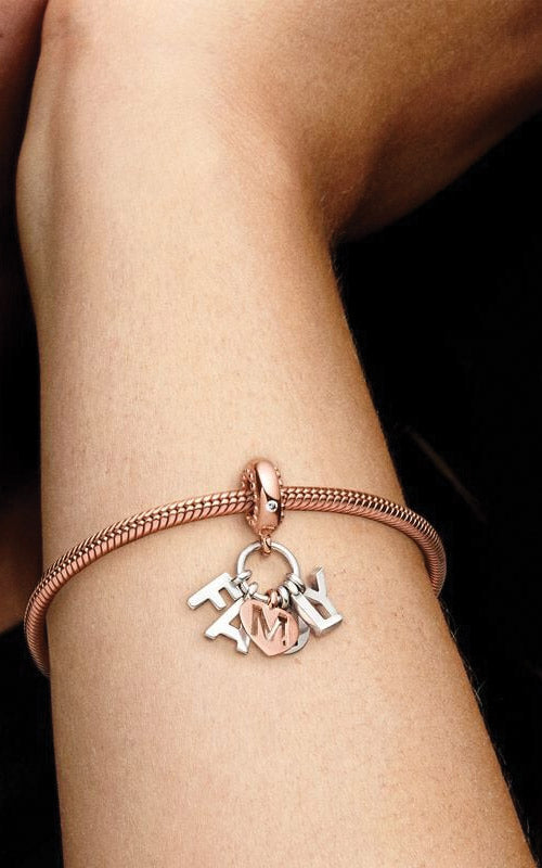 Pandora Family Letters Dangle Charm