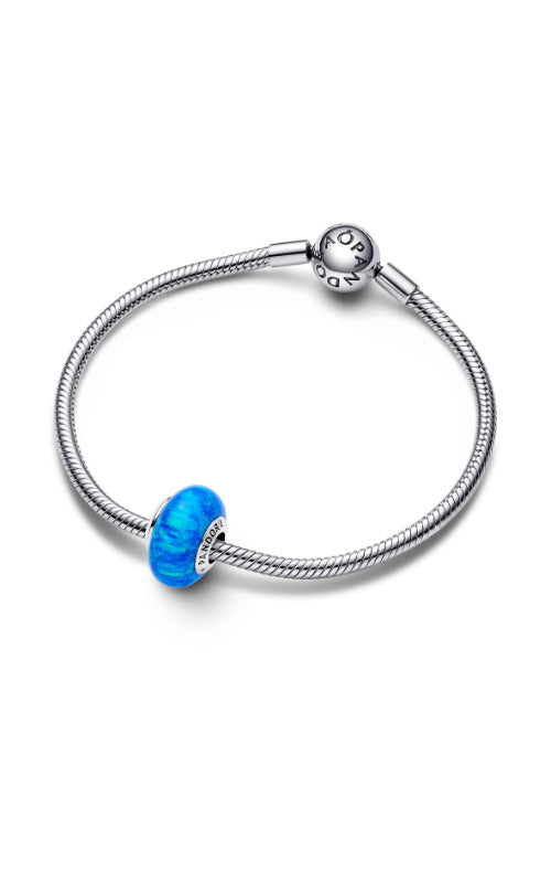 Pandora Opalescent Ocean Deep Blue Charm