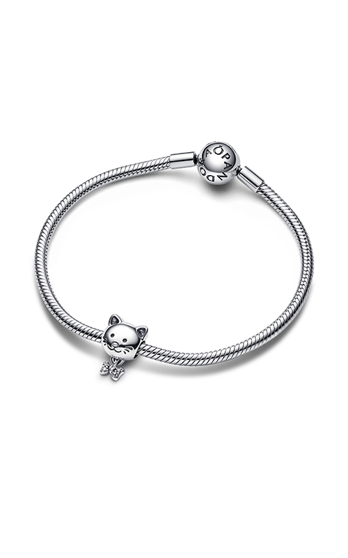 Pandora Pet Cat & Bow Charm