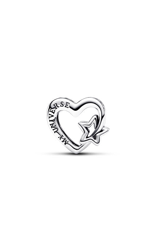 Pandora Openwork Family Heart & Star Charm