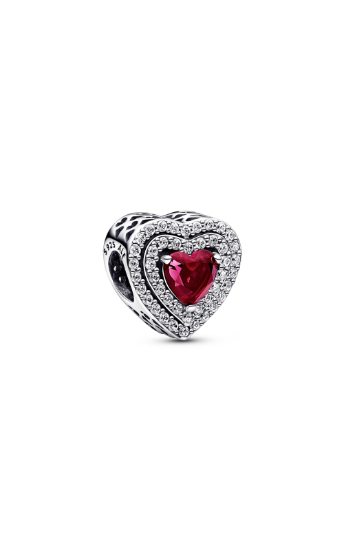 Pandora Sparkling Levelled Heart Charm
