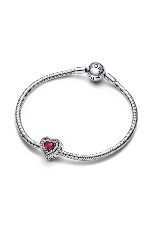 Pandora Sparkling Levelled Heart Charm
