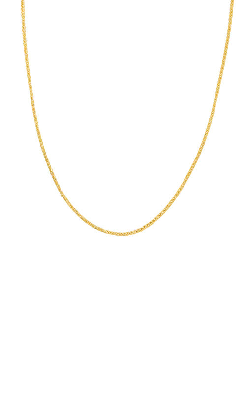 Albert's 14k Yellow Gold 20 Inch 2.20mm Wheat Chain MZ003421-14Y_20