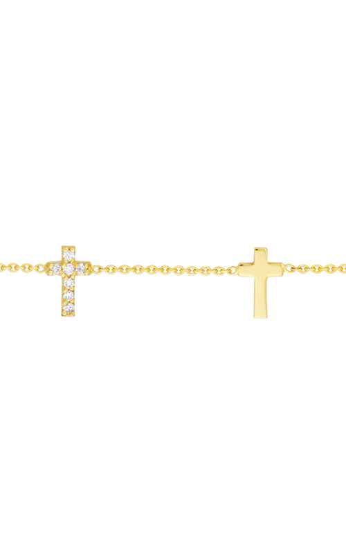 Albert's 14K Yellow Gold Diamond Bracelet
