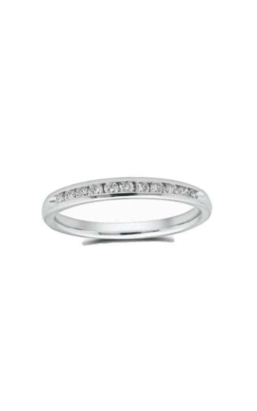 Albert's 14k White Gold 1/4ctw Diamond Wedding Band 4310620254W