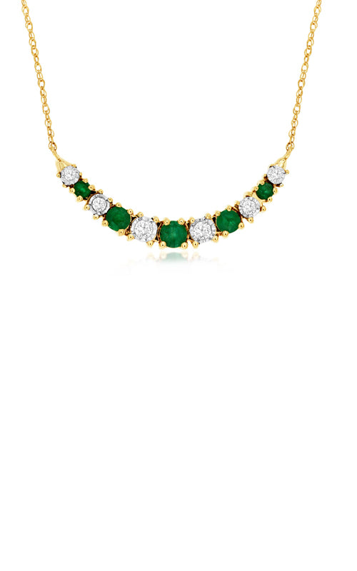 Albert's Emerald, Diamond Necklace