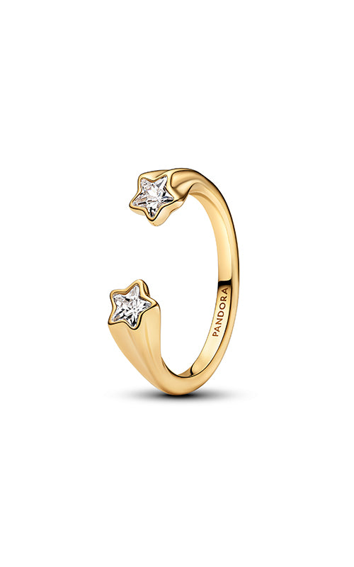 Pandora Shooting Stars Open Ring 163582C01-48