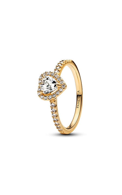 Pandora Elevated Heart Ring 168421C01-48