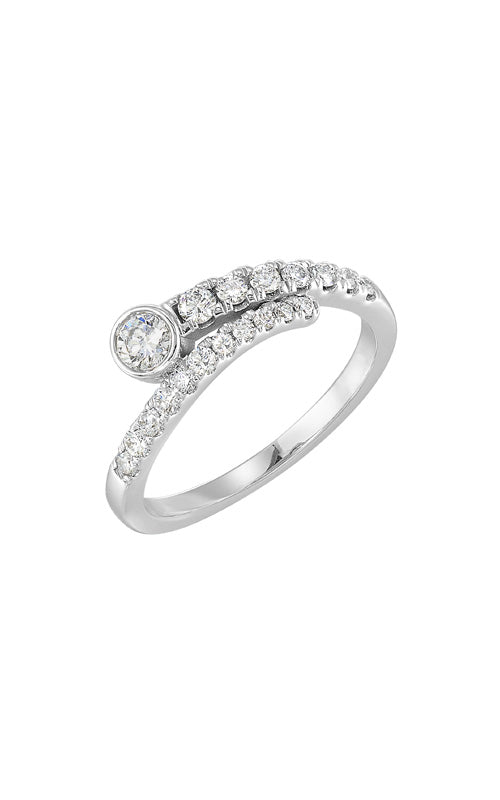 Albert's 14k White Gold 1.00ctw Diamond Ring RGM30002/100-4WE
