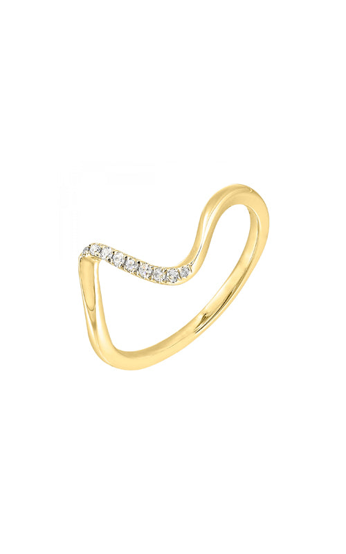 Albert's Cocktail Ring 10K Yellow Gold Diamond Ring