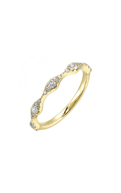 Albert's 14k Yellow Gold .33ctw Diamond Wedding Band RG13480-4YB