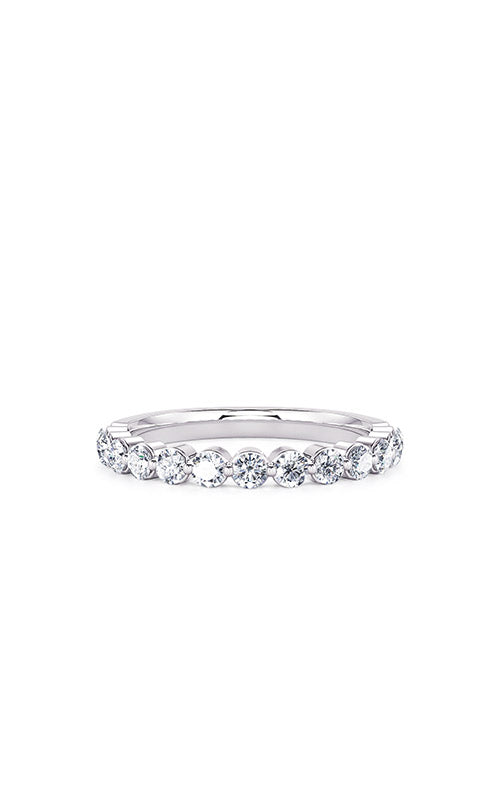 Albert's 14k White Gold .50ctw Diamond Wedding Band B10018-HW052A