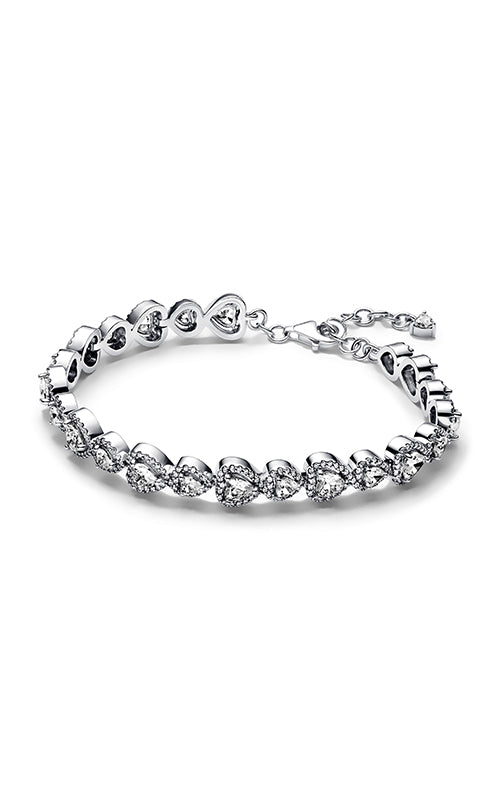 Pandora Halo Hearts Bracelet 593655C01-16