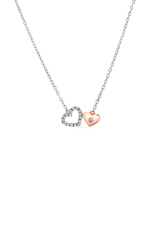 Albert's Heart Diamond Necklace