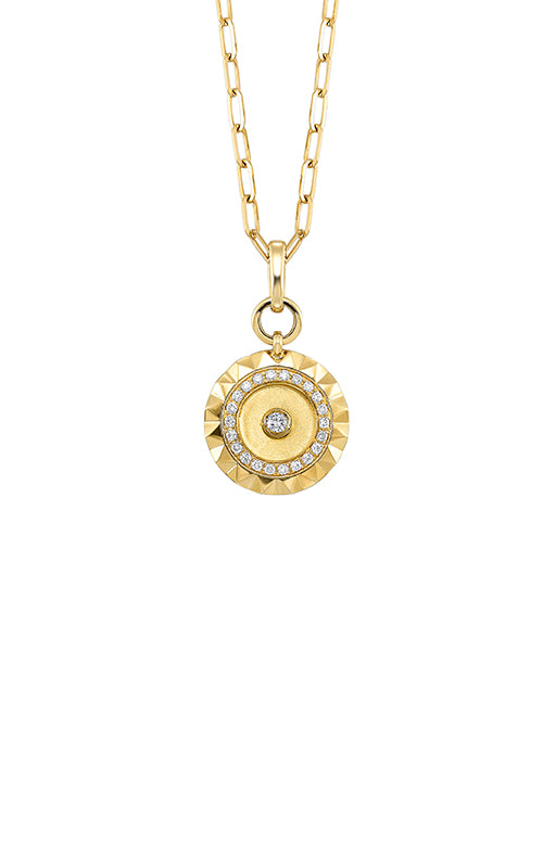 Albert's 14k Yellow Gold .33ctw Diamond Necklace NK10321-4YC
