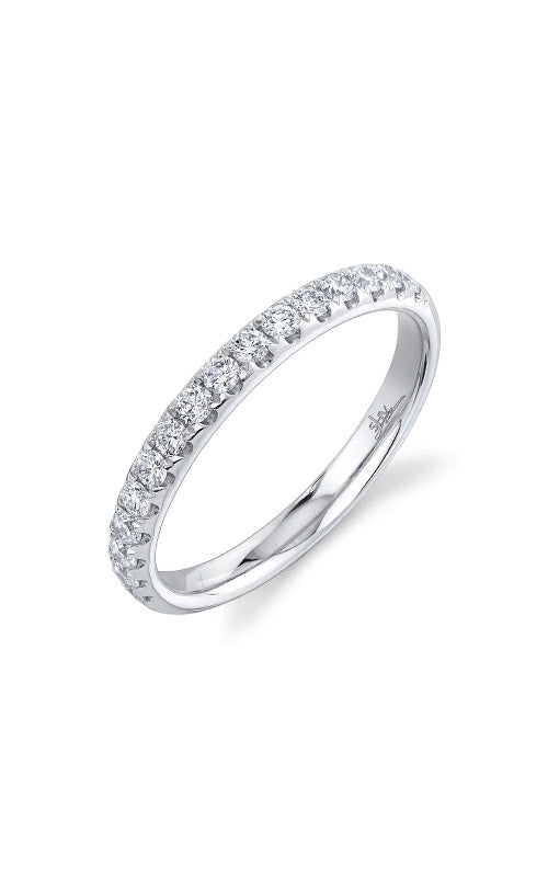 Shy Creation 14k White Gold .40ctw Diamond Band SC22004434