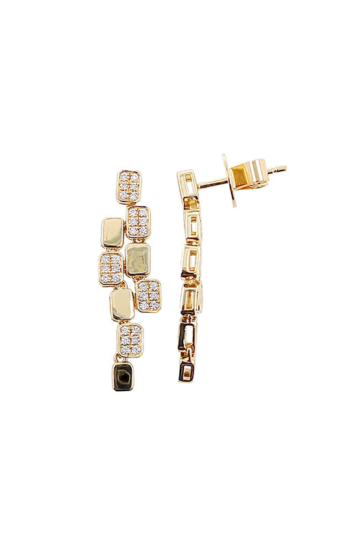 Ashleyl Drop Diamond Earring