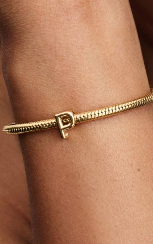 Pandora Letter P Alphabet Charm