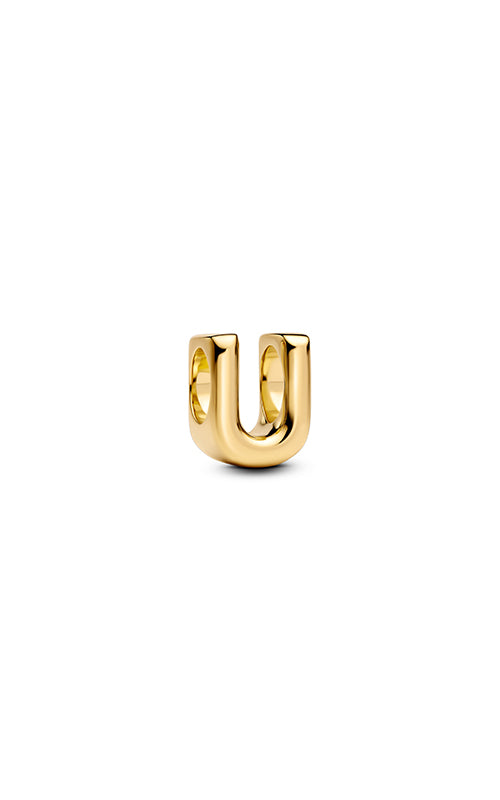 Pandora Letter U Alphabet Charm