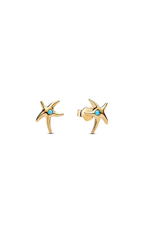 Pandora Starfish Stud Earrings 263820C01