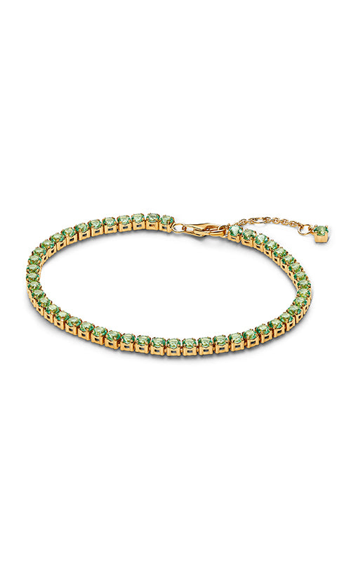 Pandora Tennis Gold Plated Bracelet