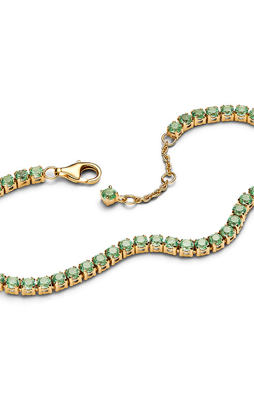 Pandora Tennis Gold Plated Bracelet