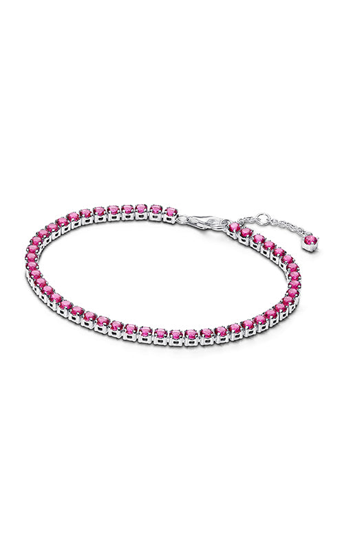 Pandora Sparkling Pink Tennis Bracelet 591469C04-16