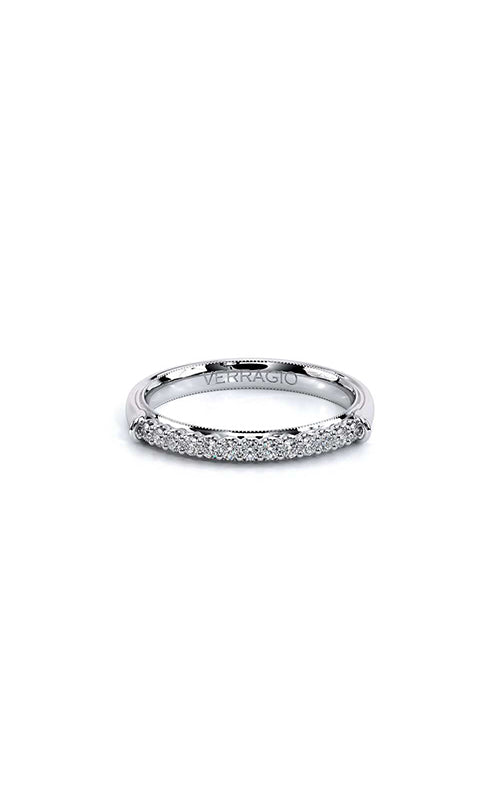 Verragio Platinum .18CTW Renaissance Diamond Wedding Band V-938W-1.5