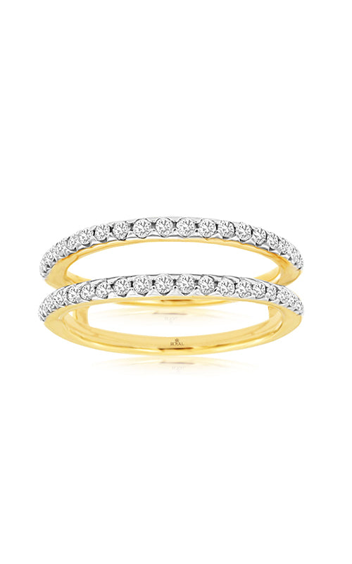 Albert’s 14K Yellow Gold .50CTW Diamond Wrap Ring C9139D