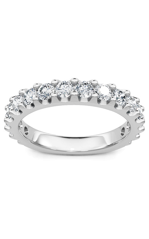 Albert's 14K White Gold 1.00CTW Round Diamond Wedding Band 79156D-4W-1-LS