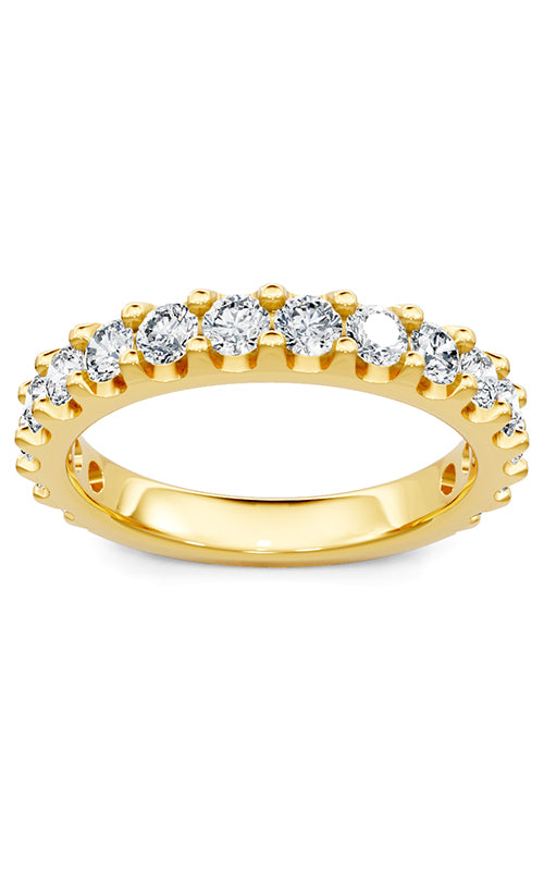 Albert's 14K Yellow Gold 1.00CTW Round Diamond Wedding Band 79156D-4Y-1-LS