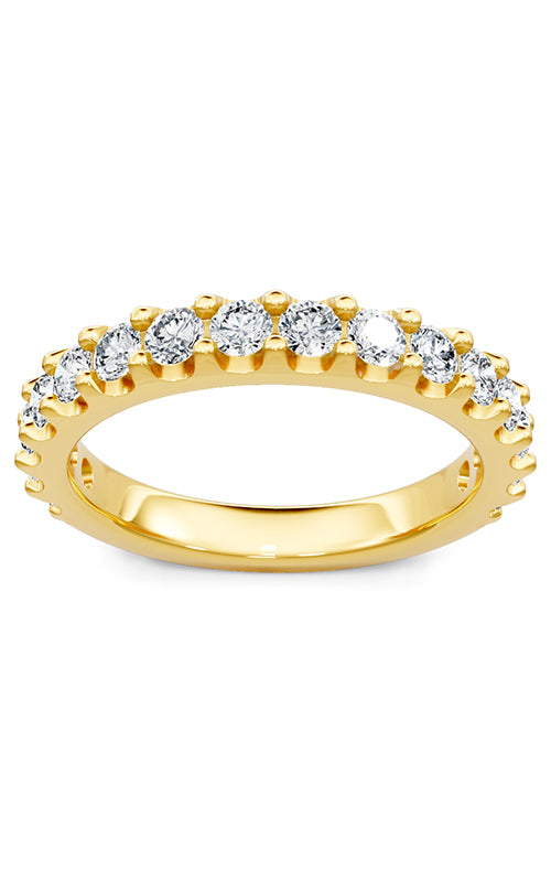 Albert's 14K Yellow Gold 3/4CTW Round Diamond Wedding Band 79156D-4Y-3/4-LS